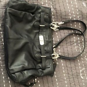 Coach Purse with Multiple Pockets